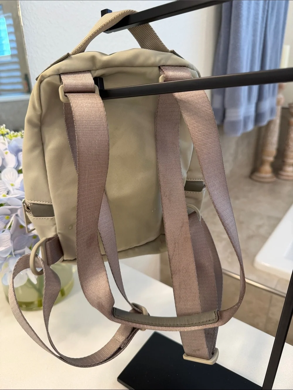lululemon athletica Small Beige Mini Backpack